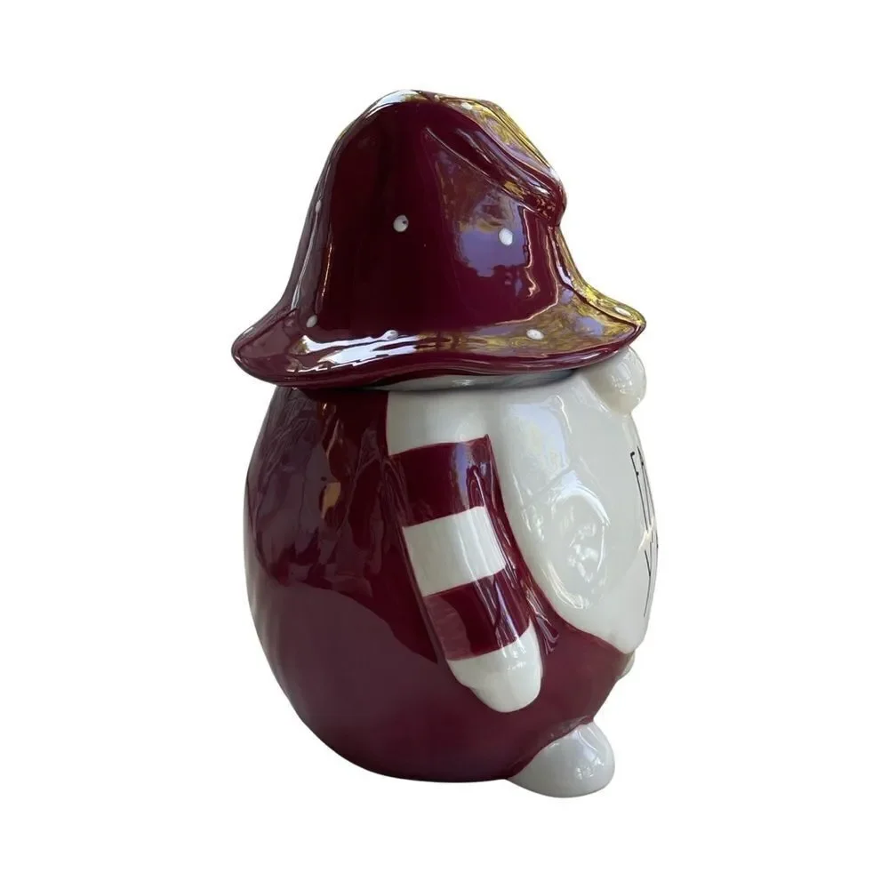 Rae Dunn FALL Y'ALL Gnome Large Cookie Canister w/ Lid NEW without tags
